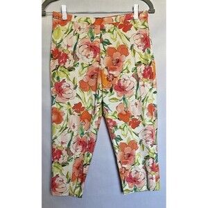 Lauren Ralph Lauren Women's  Sz 2P Capri Floral Pants